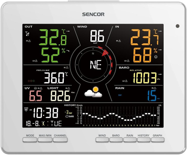 Метеостанция Sencor SWS 16600 WIFI