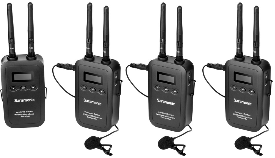 Радіосистема Saramonic VmicLink5 (3 microphones receiver)