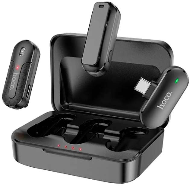 Радиосистема Hoco DI56 Twin Type-C