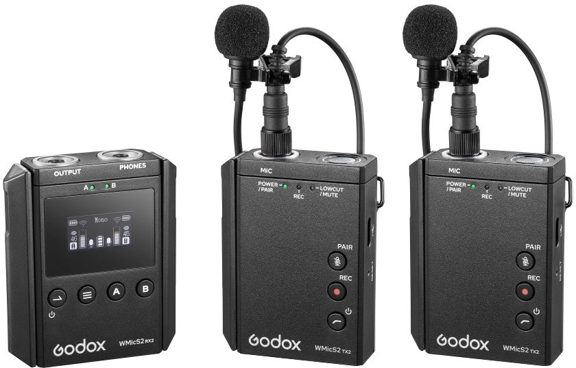 Радиосистема Godox WMicS2 Kit 2