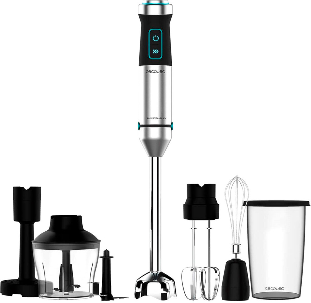 Блендер Cecotec Power TitanBlack 1200 XL PerfectCream&Crush
