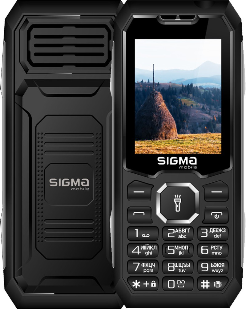 Кнопковий телефон Sigma mobile X-style 341 Bro