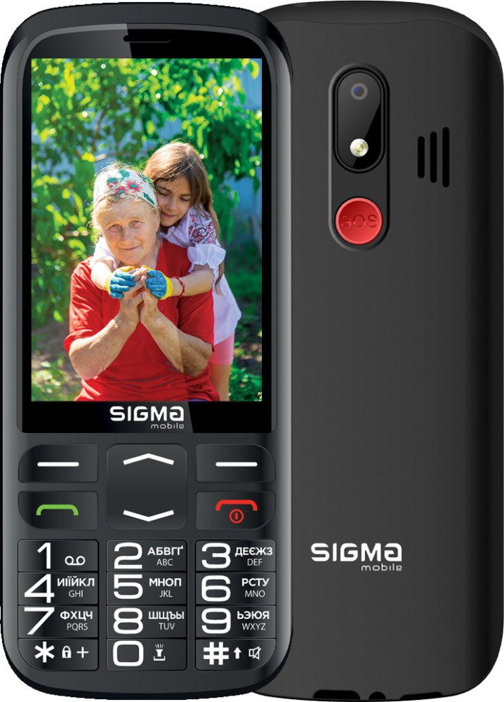 Кнопковий телефон Sigma mobile Comfort 50 Optima Type-C