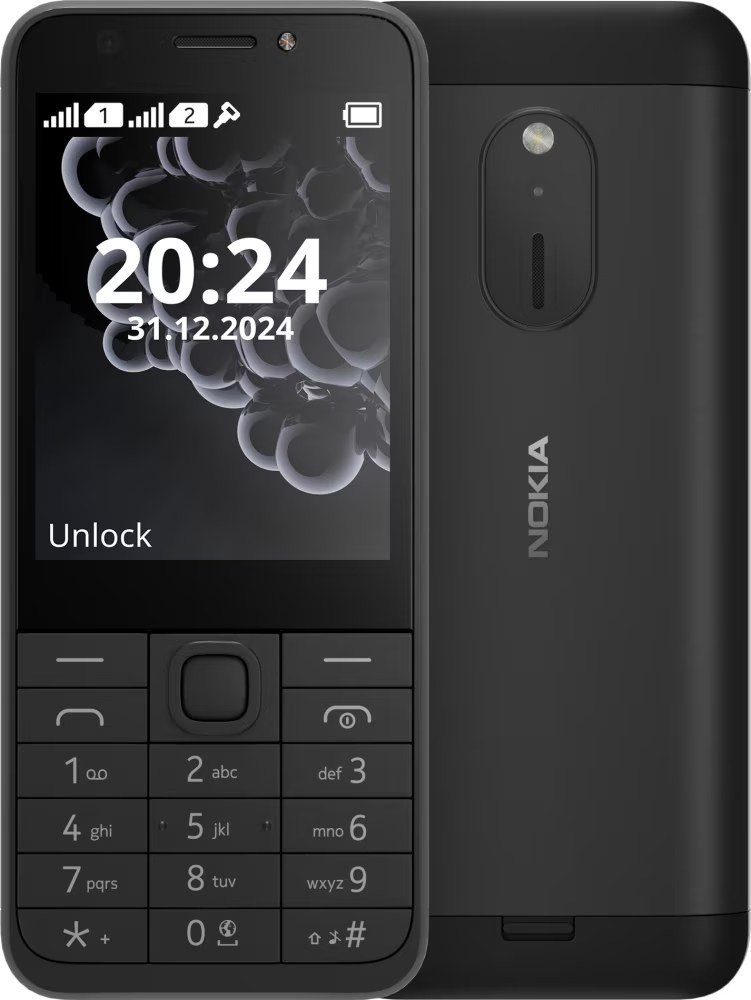 Кнопковий телефон Nokia 230 2024 1 SIM
