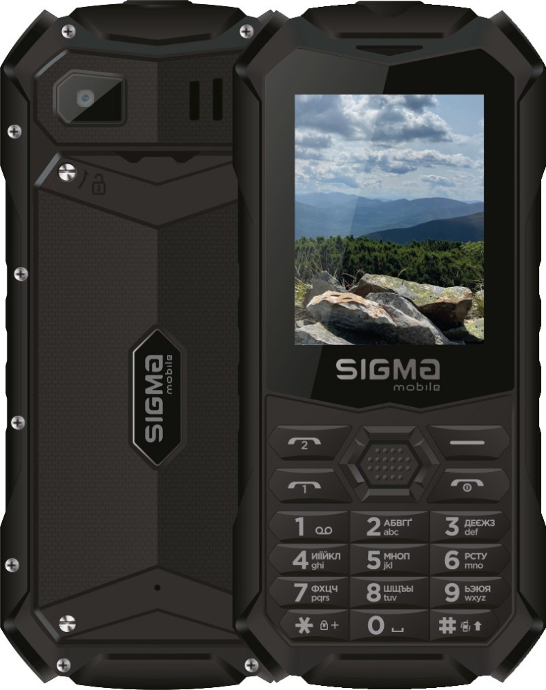 Кнопковий телефон Sigma mobile X-treme PV68