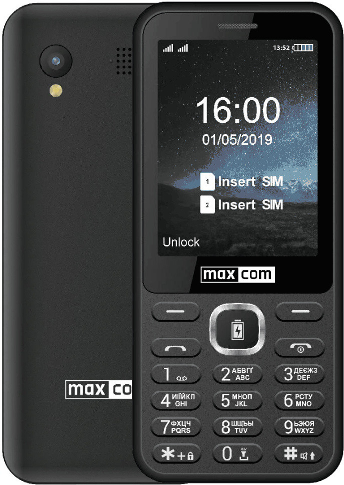 Кнопковий телефон Maxcom MM814