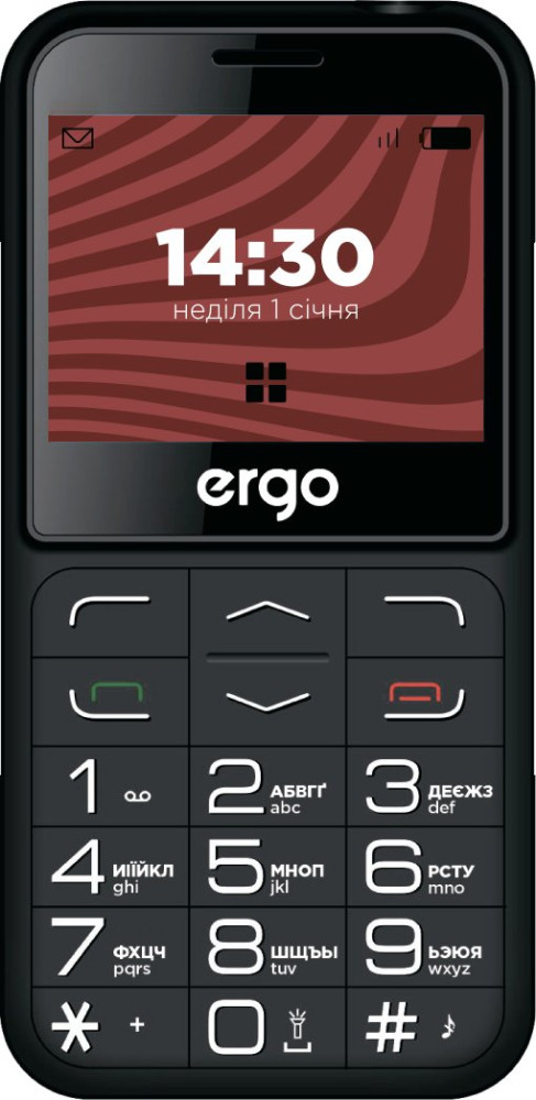 Кнопочный телефон Ergo R231
