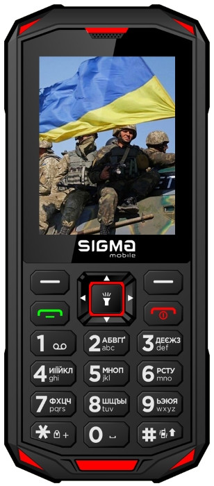 Кнопковий телефон Sigma mobile X-treme PA68