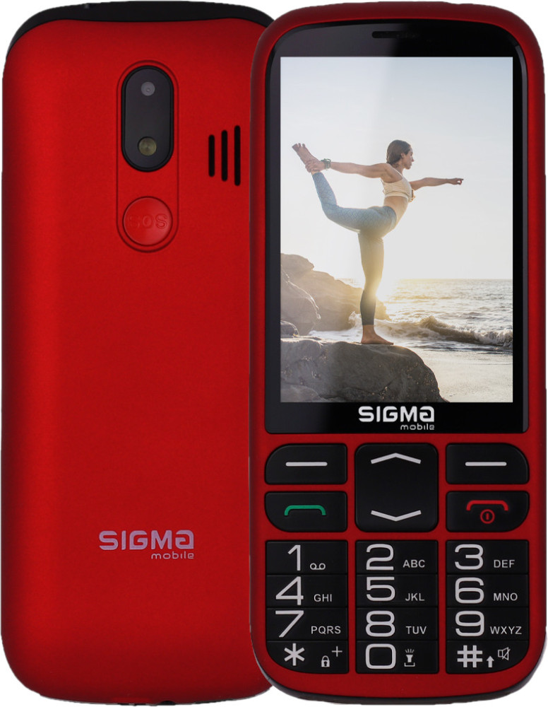 Кнопковий телефон Sigma mobile Comfort 50 Optima