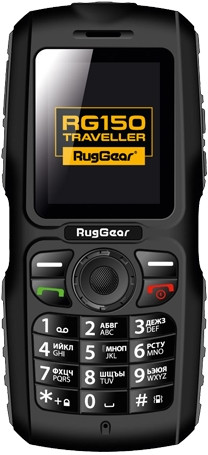 Кнопковий телефон RugGear Traveller RG150