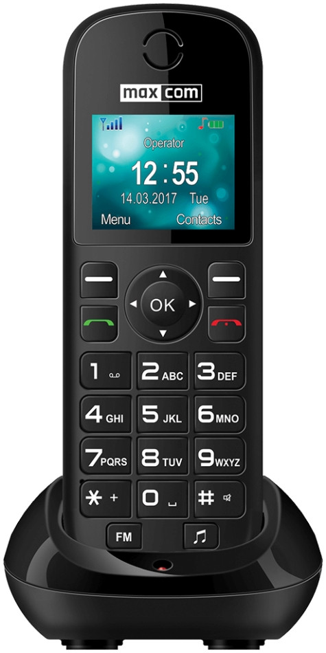 Кнопковий телефон Maxcom MM35D