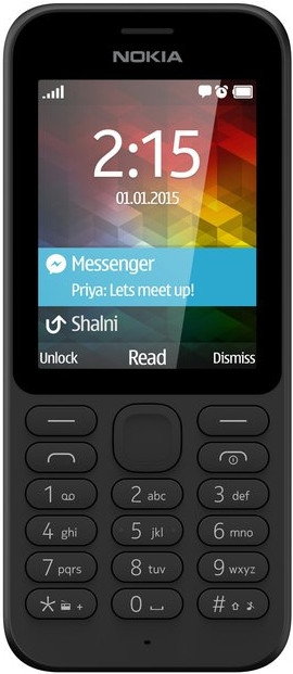 Кнопковий телефон Nokia 215 2 SIM