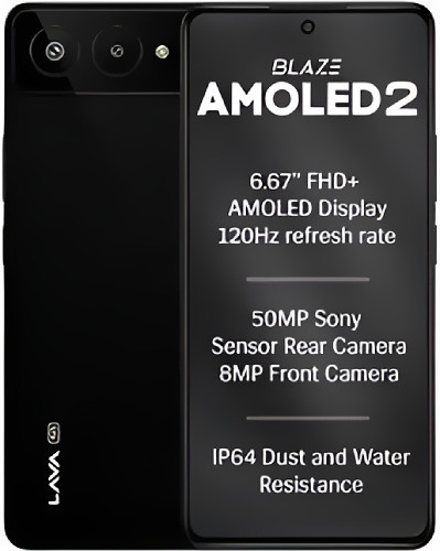 Смартфон LAVA Blaze Amoled 2 128 ГБ / 6 ГБ