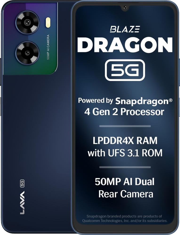 Смартфон LAVA Blaze Dragon 5G 64 ГБ / 4 ГБ