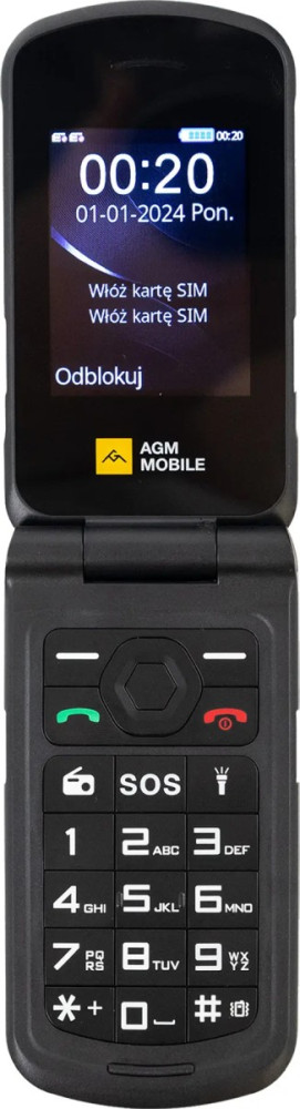 Кнопковий телефон AGM M10 4G