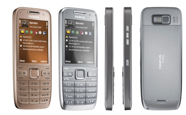 Кнопочный телефон Nokia E52 0.1 ГБ