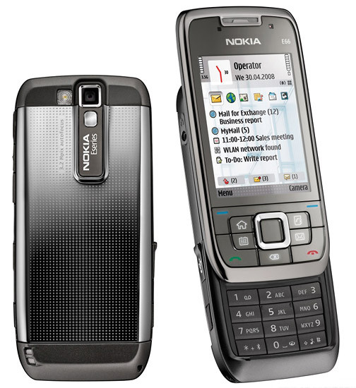 Кнопочный телефон Nokia E66 0.1 ГБ