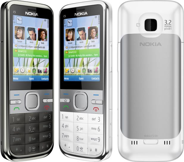 Кнопковий телефон Nokia C5 0.1 ГБ