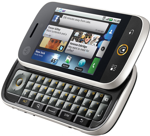 Смартфон Motorola CLIQ MB220 0.2 ГБ