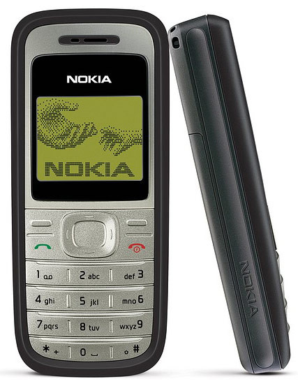 Кнопковий телефон Nokia 1200