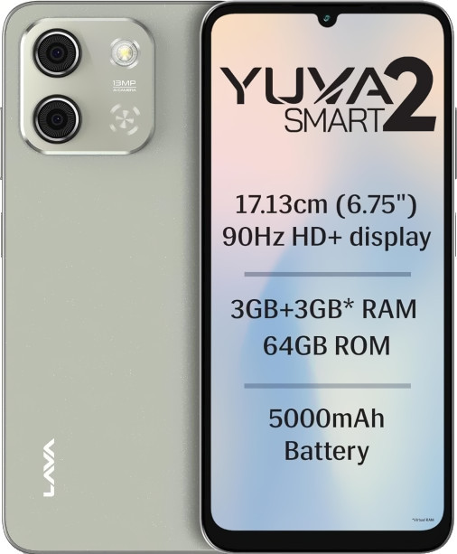 Смартфон LAVA Yuva Smart 2 64 ГБ / 3 ГБ