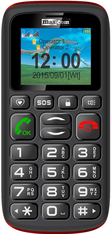 Кнопковий телефон Maxcom MM428