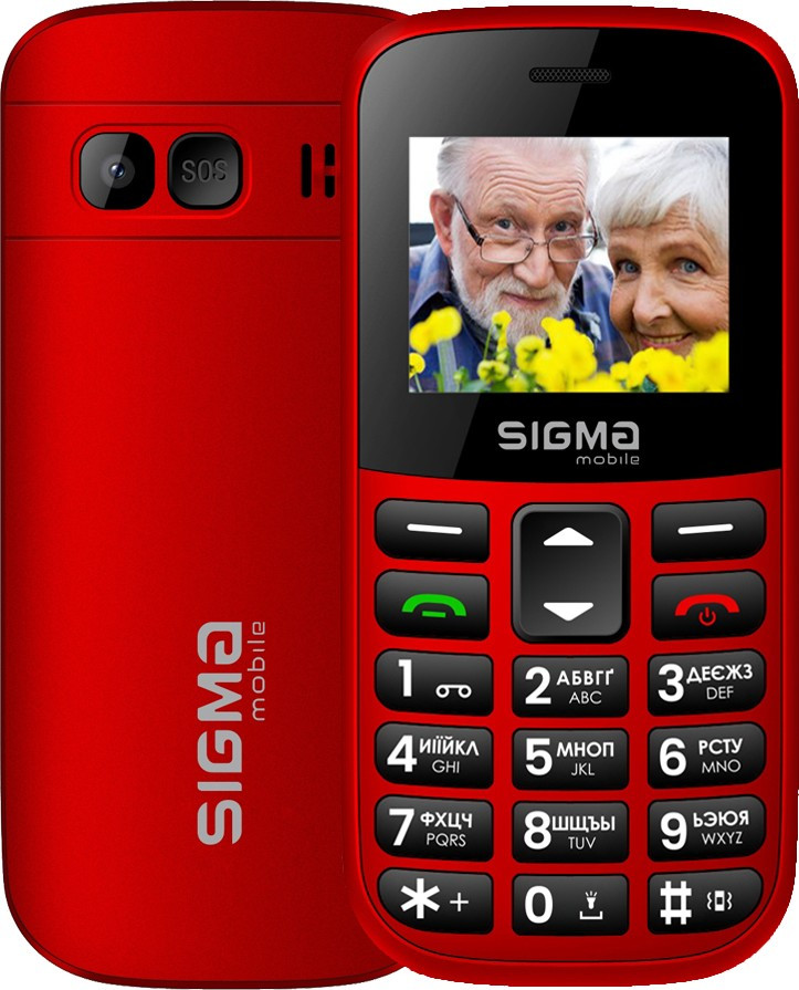 Кнопковий телефон Sigma mobile Comfort 50 Easy