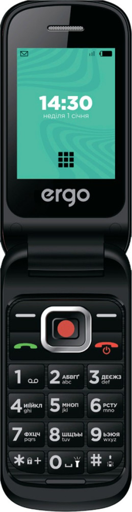 Кнопковий телефон Ergo F241