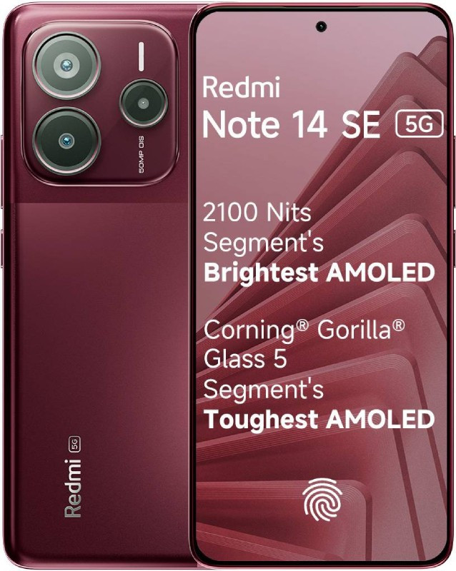 Смартфон Xiaomi Redmi Note 14 SE 5G 128 ГБ / 6 ГБ