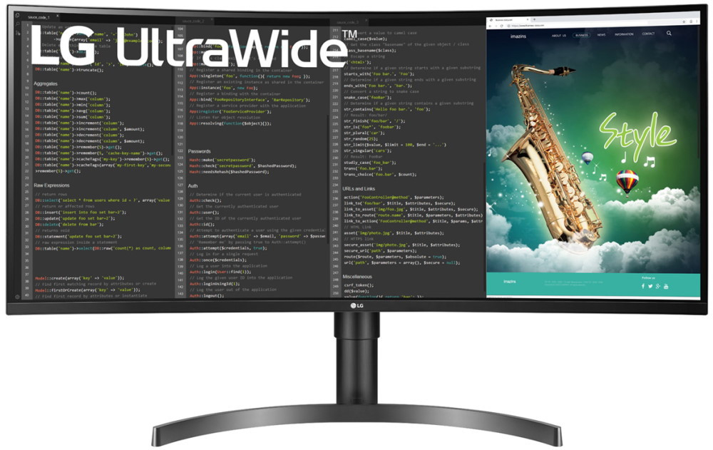 Монитор LG UltraWide 35WN75C