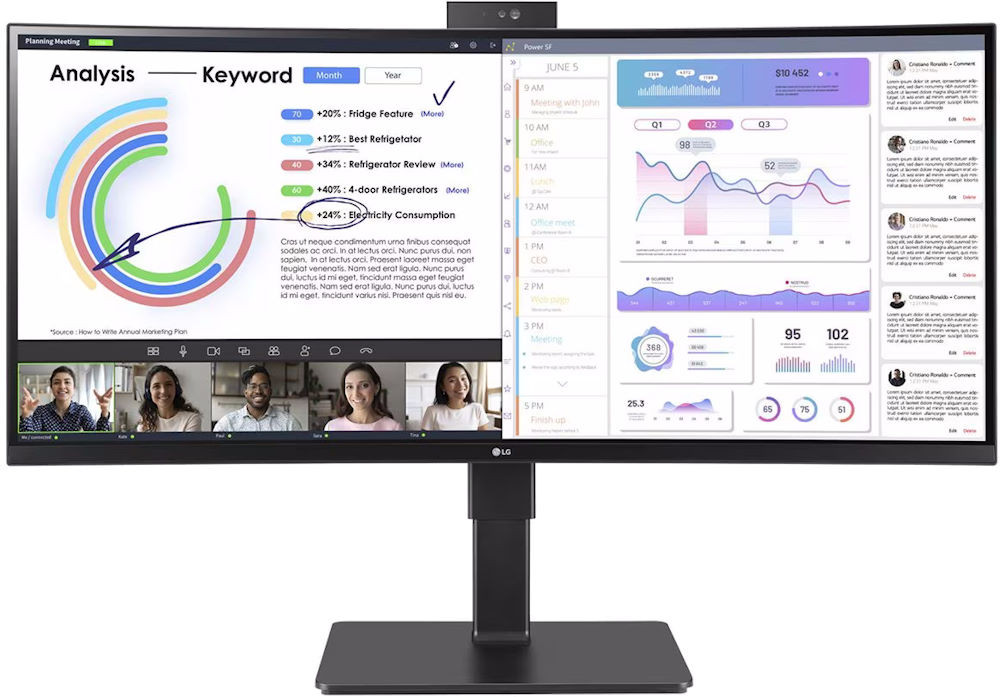 Монитор LG UltraWide 34BQ77QC