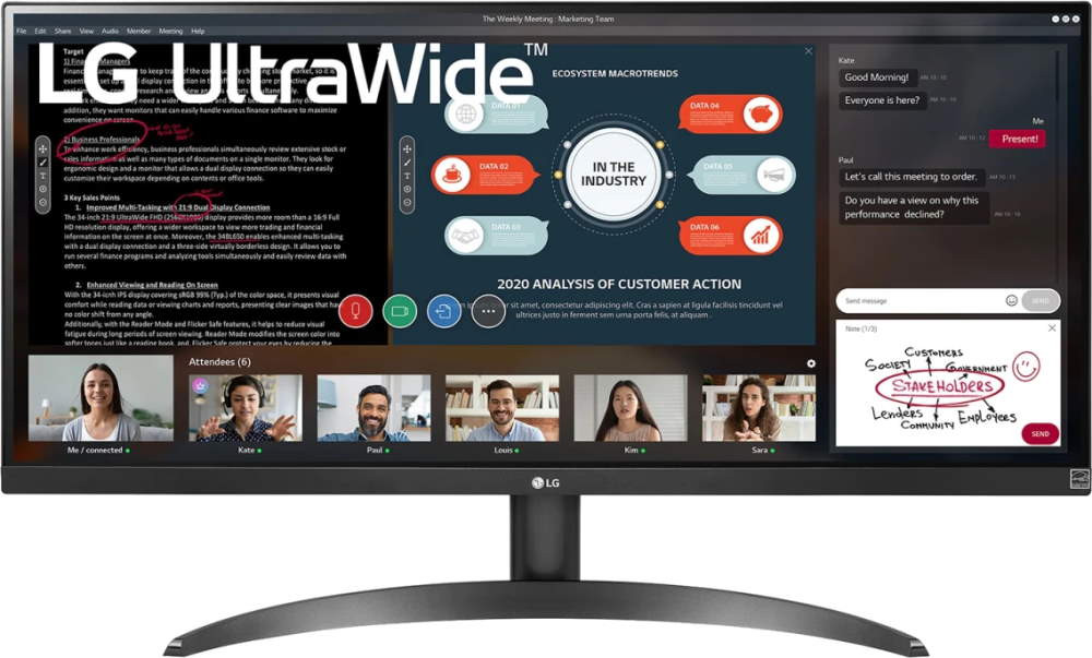 Монитор LG UltraWide 29WP500