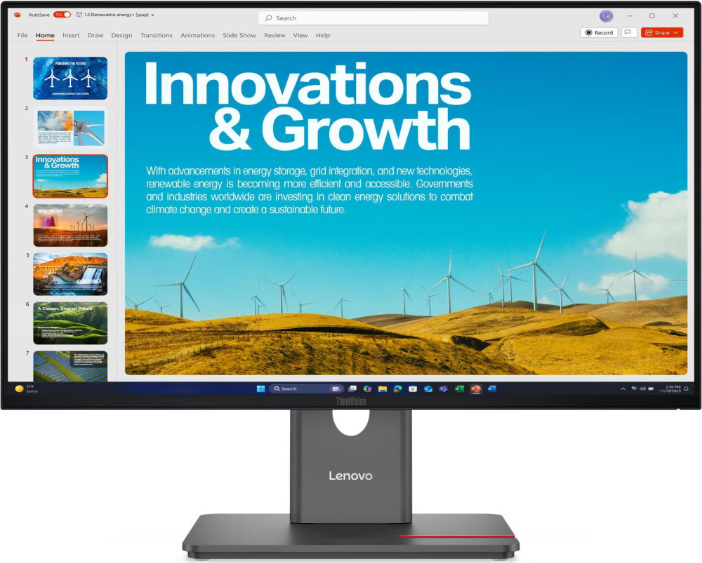 Монитор Lenovo ThinkVision P24QD-40