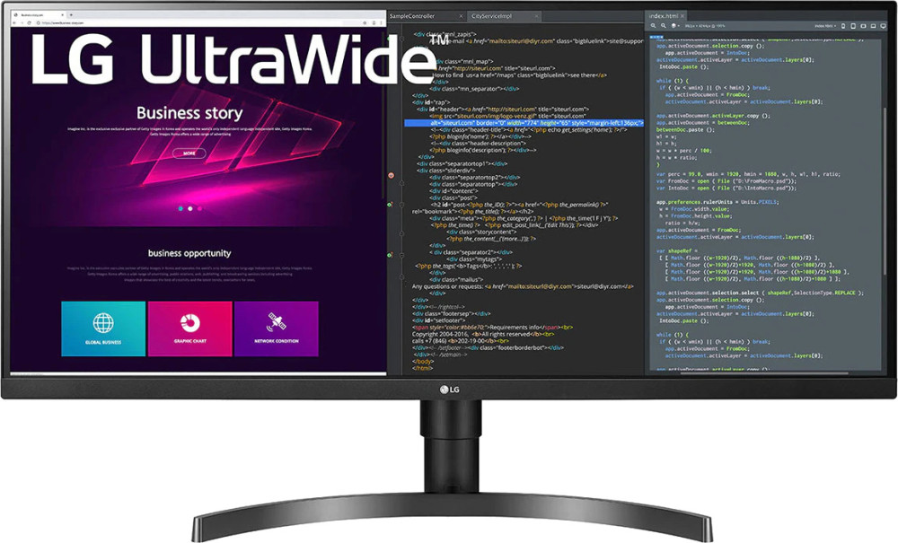 Монитор LG UltraWide 34WN750P