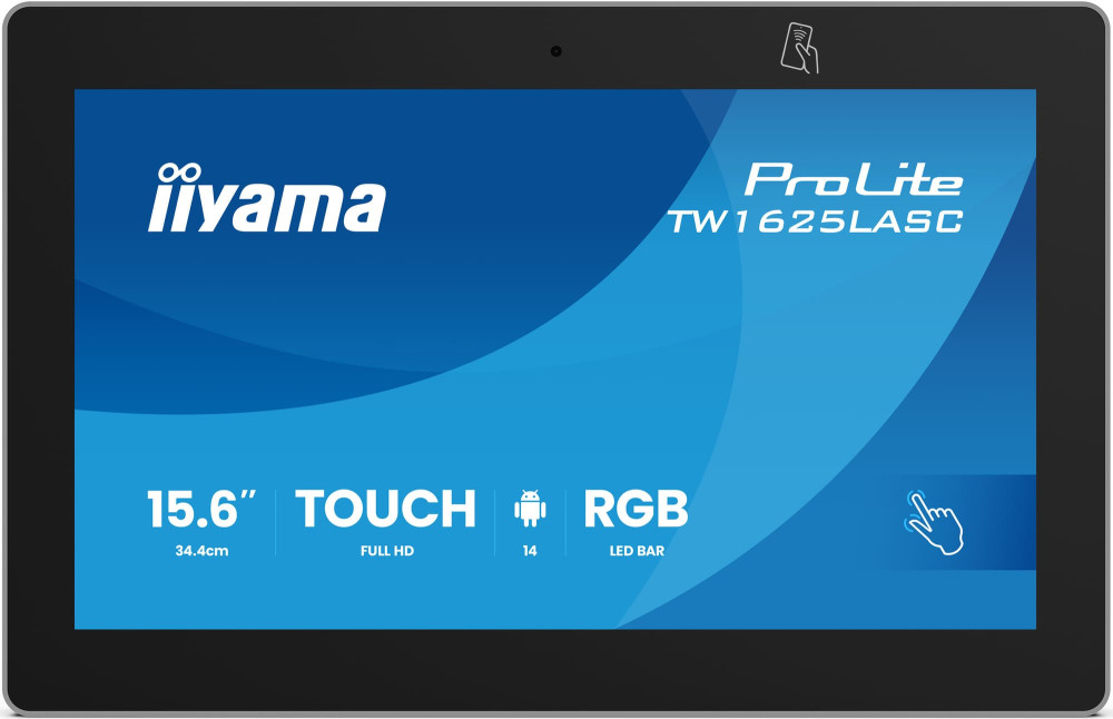 Монітор Iiyama ProLite TW1625LASC-B3PNR