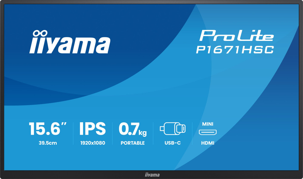 Монитор Iiyama ProLite P1671HSC-B1