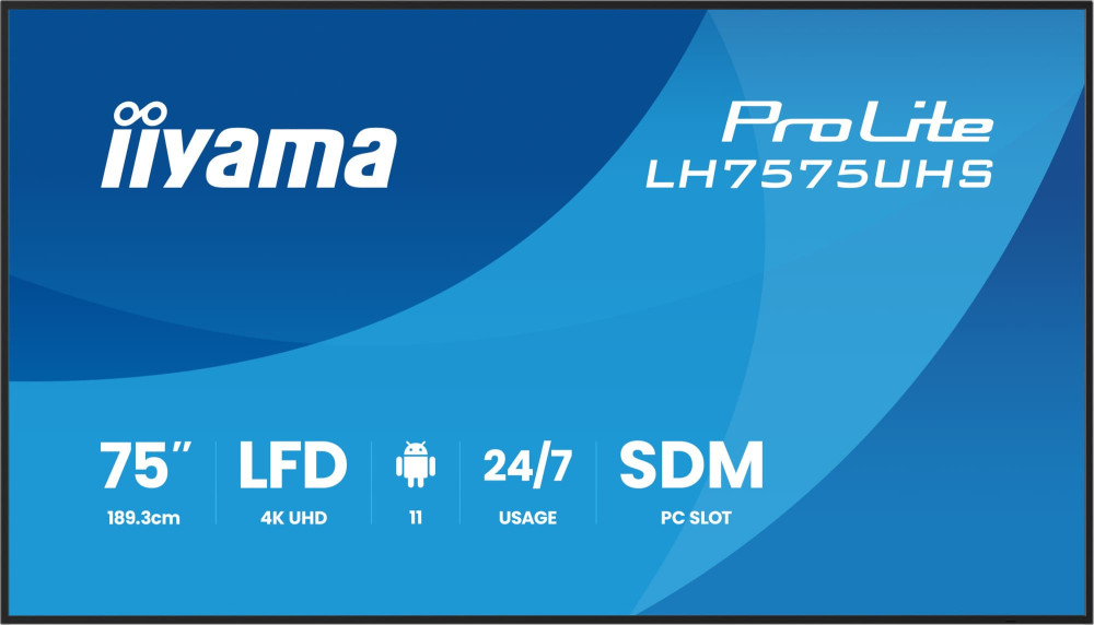 РК-панель Iiyama ProLite LH7575UHS-B2AG