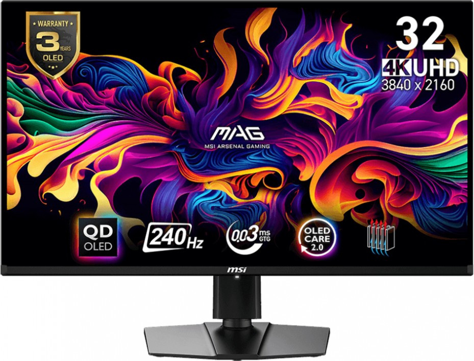 Монитор MSI MAG 321UPX QD-OLED