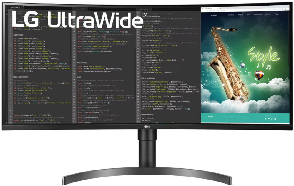 Монітор LG UltraWide 35WN75CP
