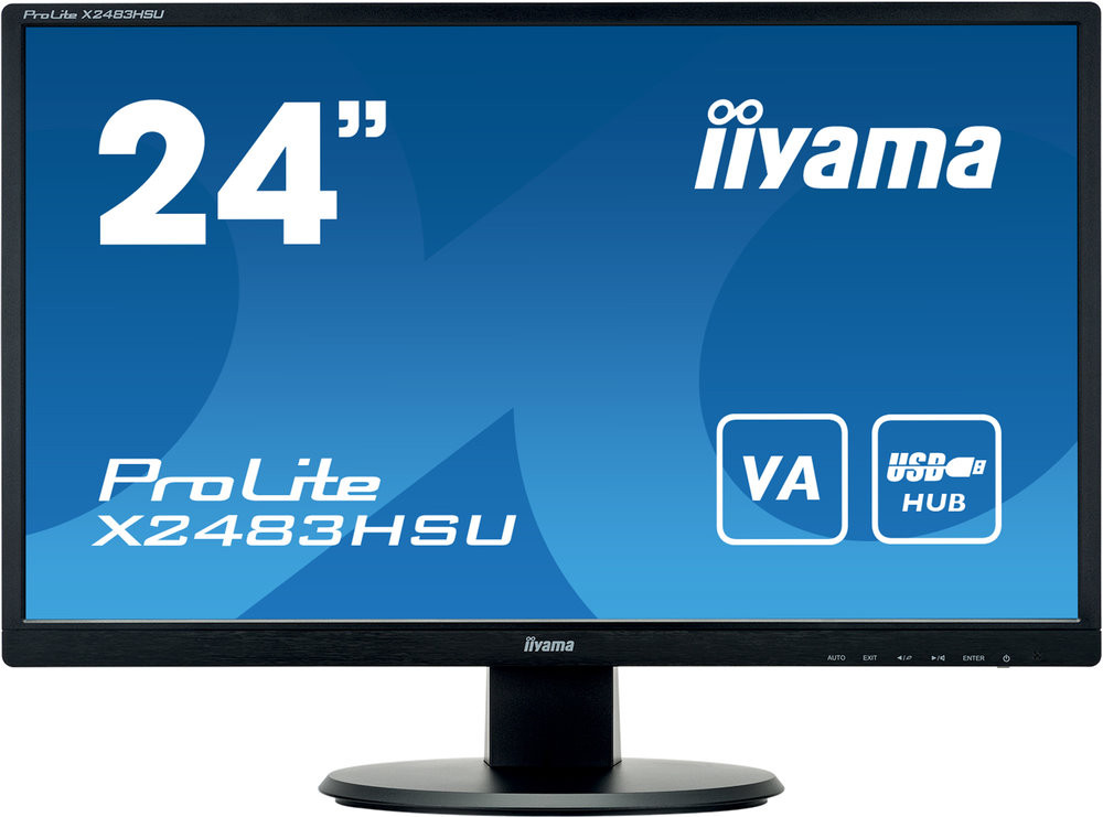 Монитор Iiyama ProLite X2483HSU-B5