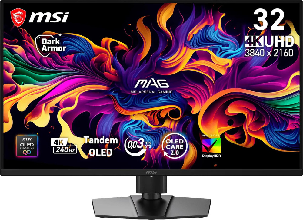 Ігровий монітор MSI MAG 321UP QD-OLED X24