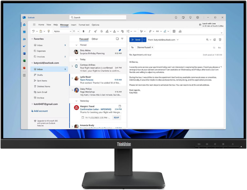 Монитор Lenovo ThinkVision S24-4e