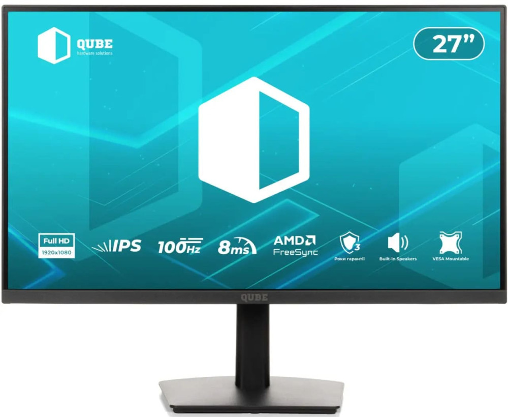 Монітор QUBE V27F100-IPS