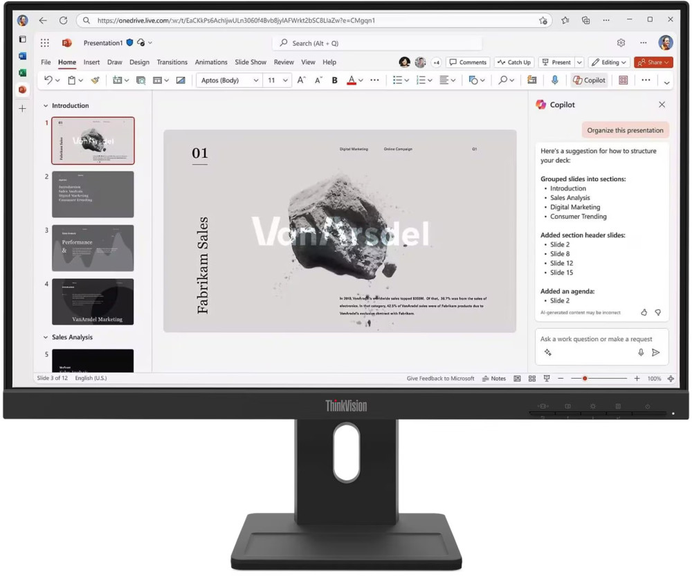 Монитор Lenovo ThinkVision E22-40