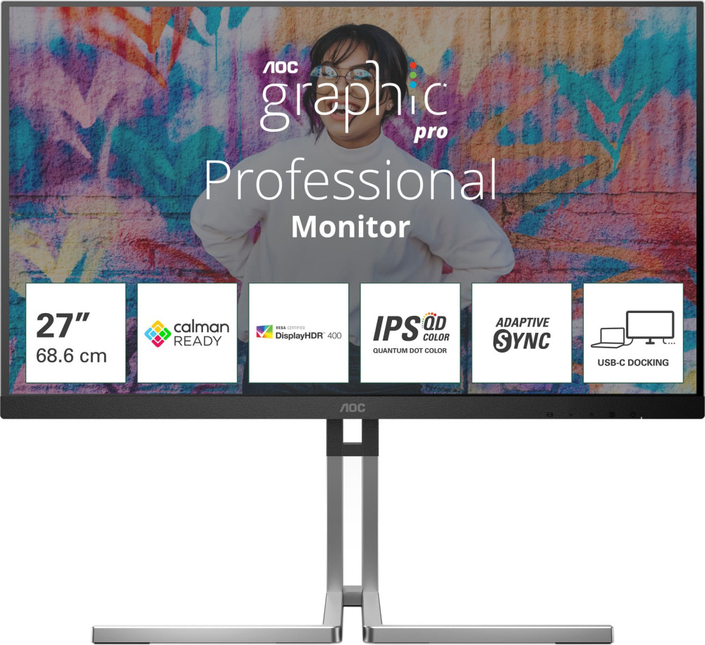 Монітор AOC Graphic Pro Q27U3CV
