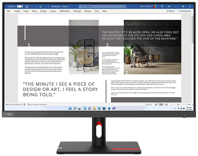 Монитор Lenovo ThinkVision S27i-30