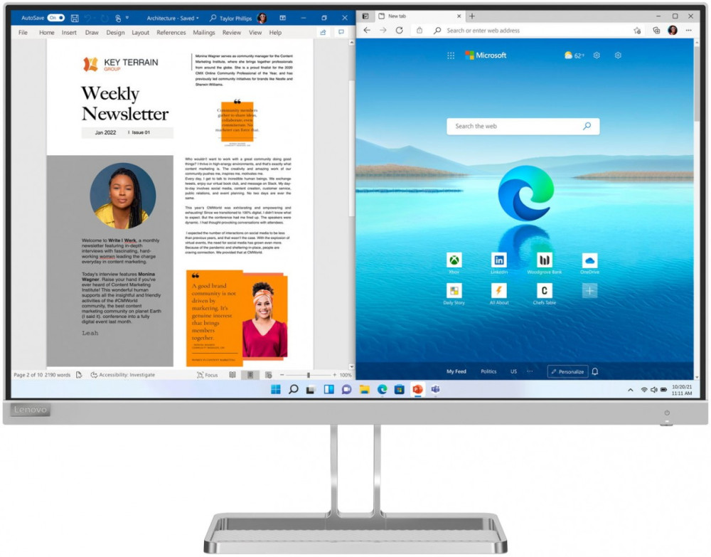 Монитор Lenovo L27i-40