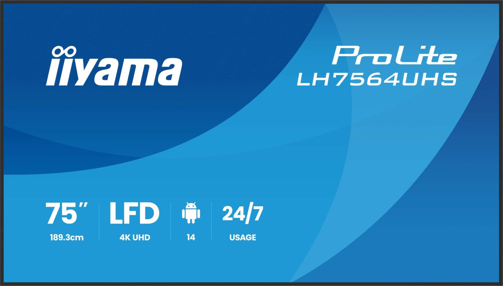 ЖК-панель Iiyama ProLite LH7564UHS-B1AG
