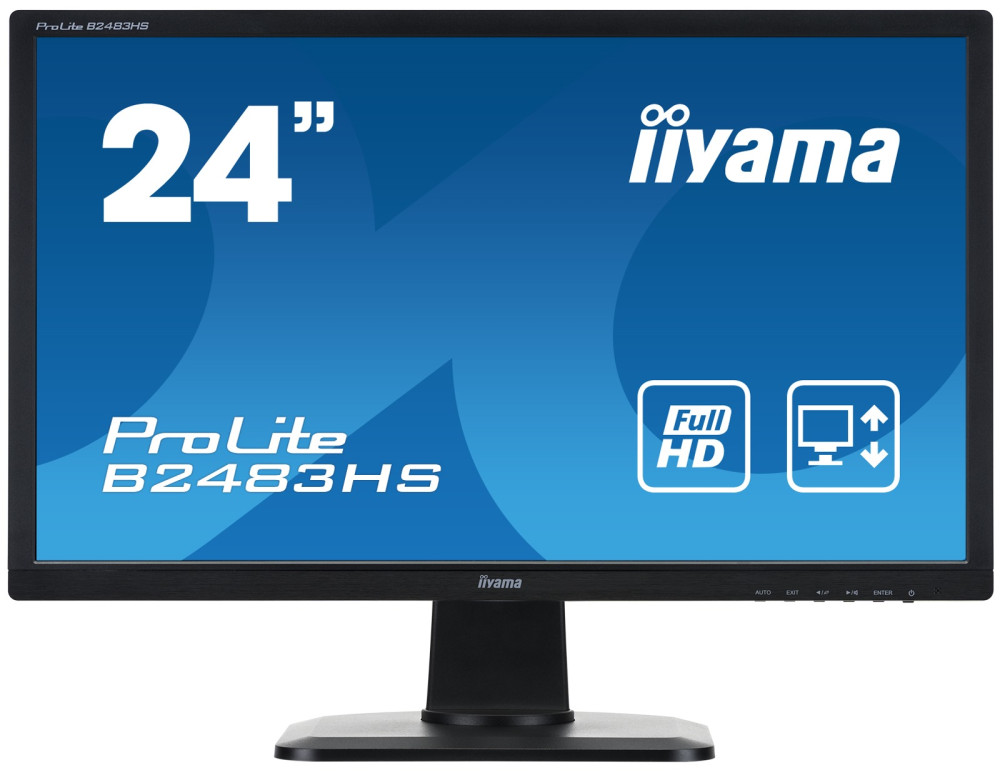 Монитор Iiyama ProLite B2483HS-B1