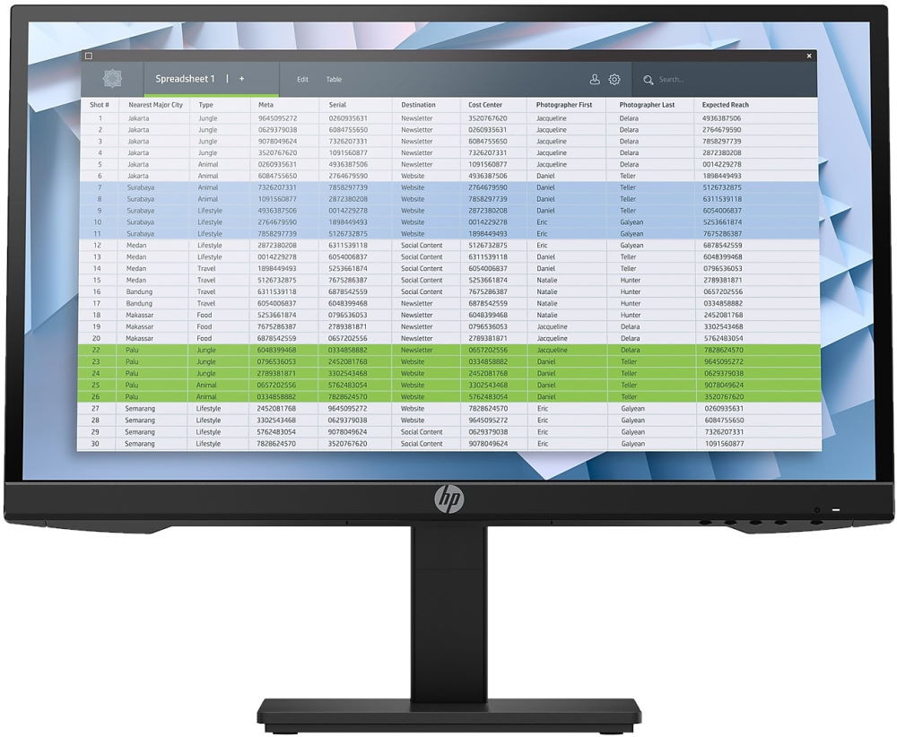 Монитор HP P22h G4